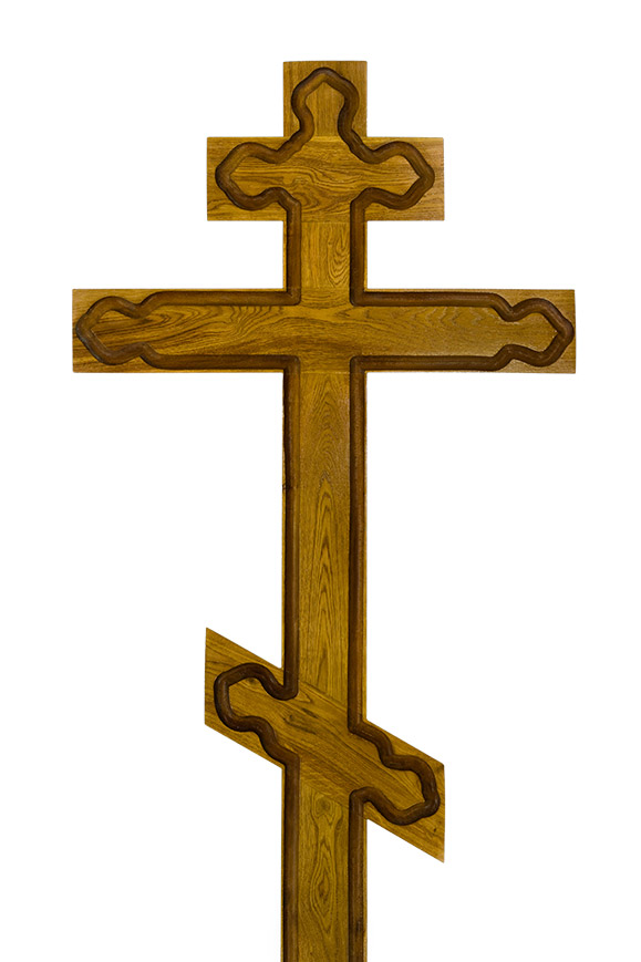 Крест дубовый КДЭ-06 широкий