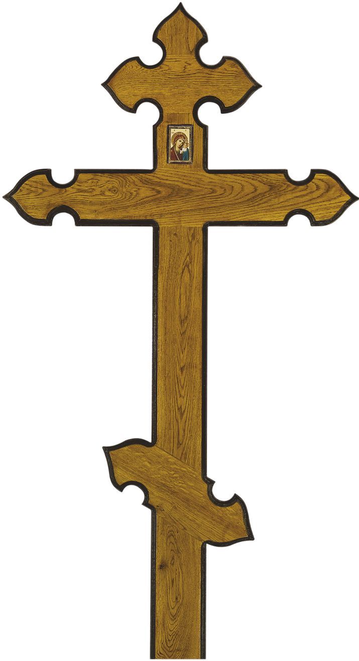 Крест дубовый КДЭ-07 «Купол»