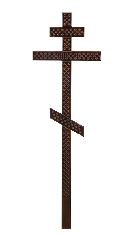 Крест сосновый КДС-07 с накладками